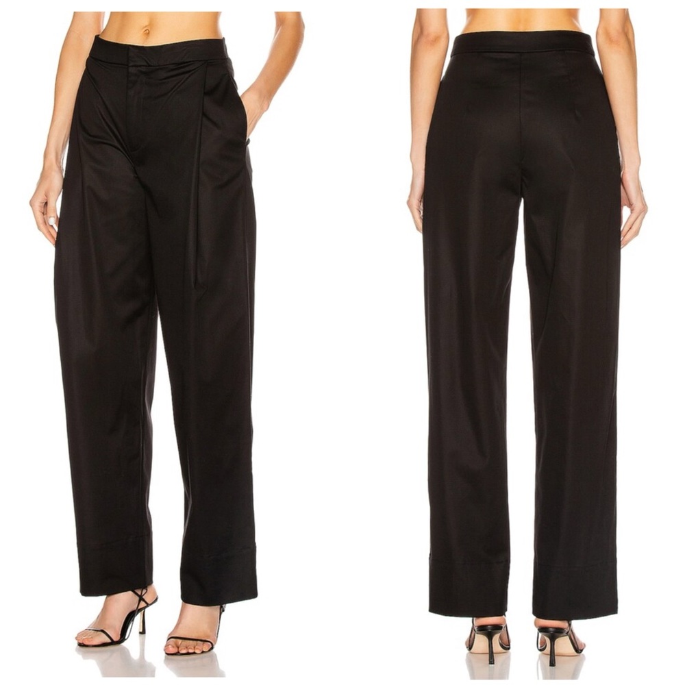 New Georgia Alice Black Lewie Trousers In Black Size‎ 8 Timeless Quiet Luxury
